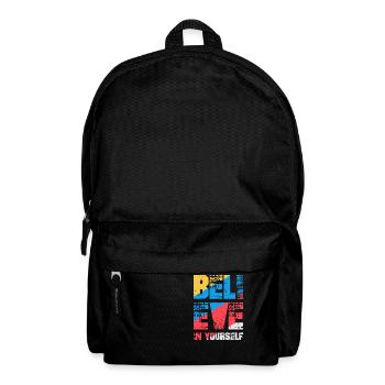 Believe in yourself - Backpack - black - Front