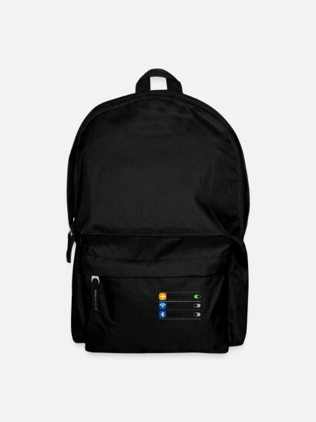 Flugmodus Einstellung - Rucksack - Schwarz