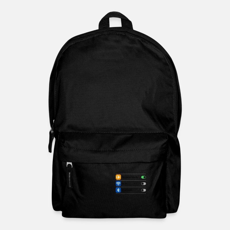 Flugmodus Einstellung - Rucksack - Schwarz