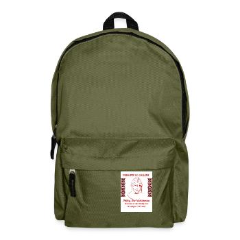 PHILLIPPE LE GALLOIS, ANCESTORS OF THE WALSHS - Backpack - olive green - Front