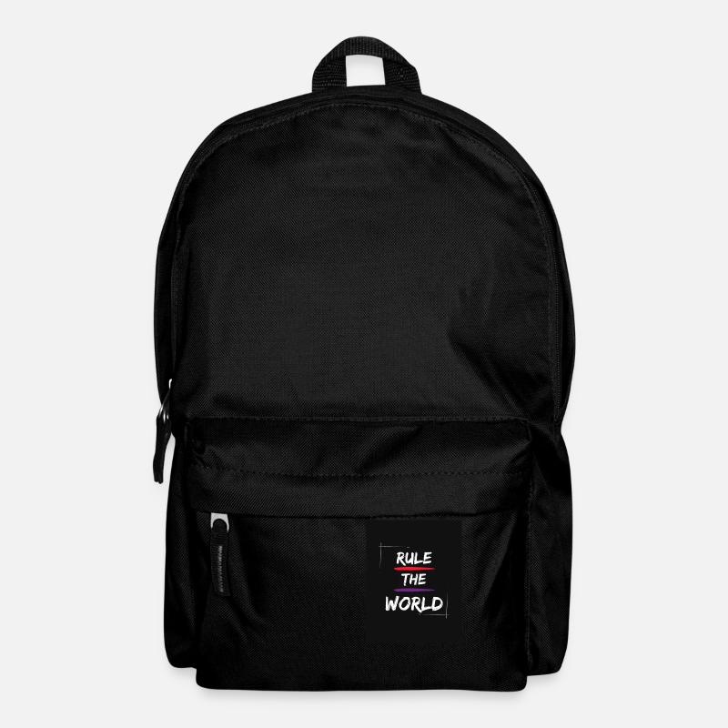 Regel die Welt - Rucksack - Schwarz