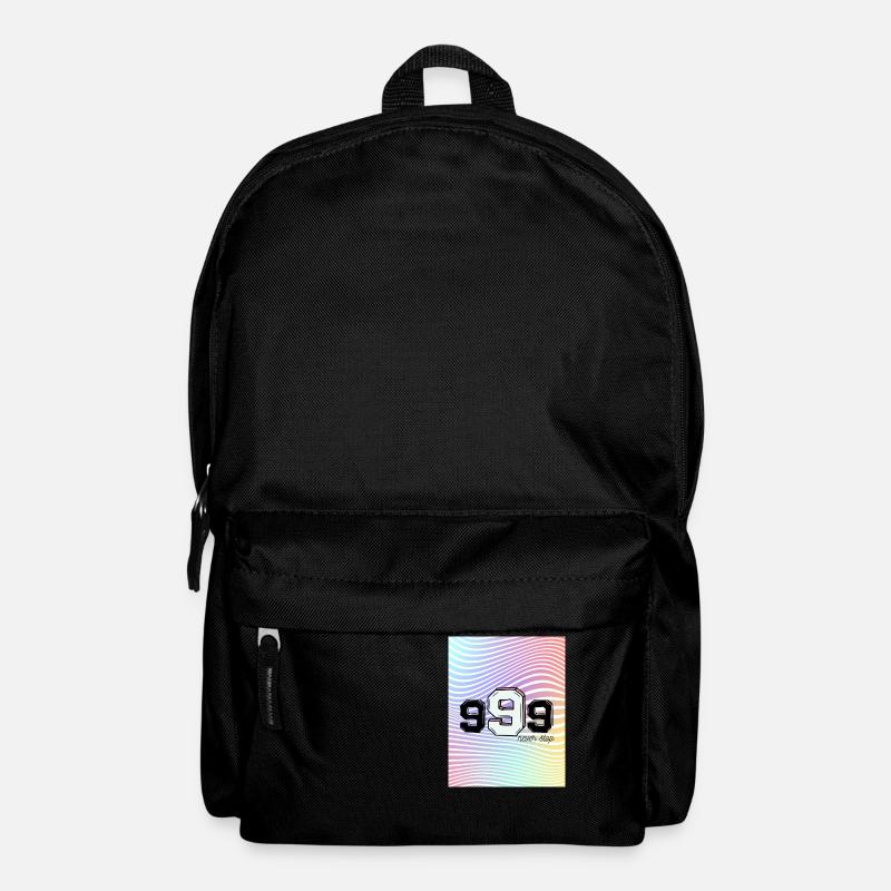 never stop - Rucksack - Schwarz
