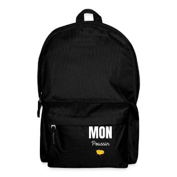 mon poussin - Sac à dos - noir - Devant