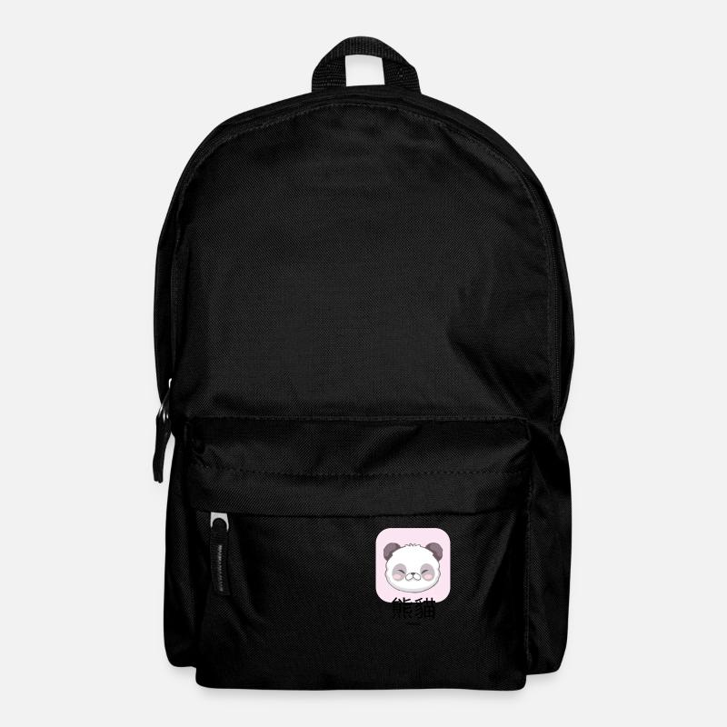 Süßer Panda - Rucksack - Schwarz