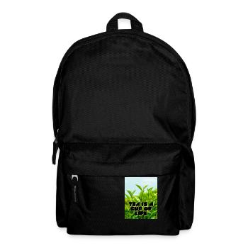 CUP OF LIFE - Rucksack - Schwarz - Vorne