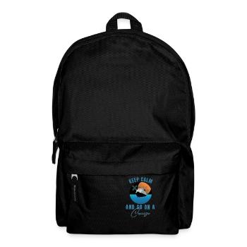 Keep calm and go on cruise - Backpack - black - Front