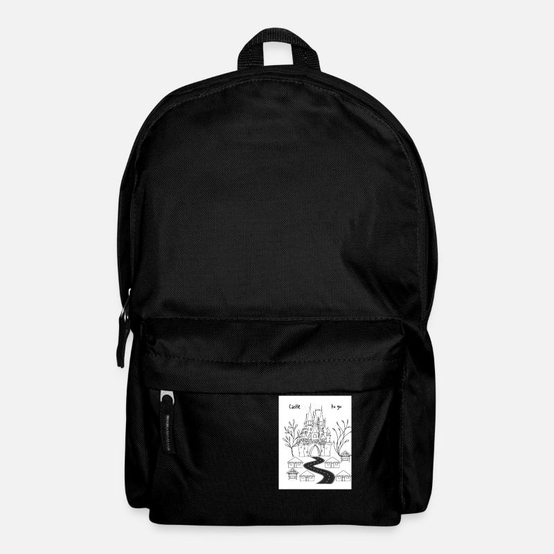 Castle to go - Rucksack - Schwarz