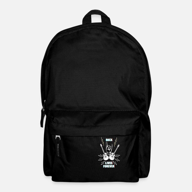Rock liver Forever - Rucksack - Schwarz