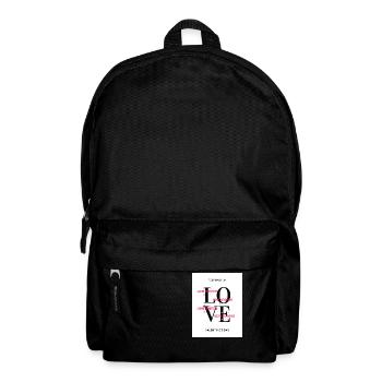cold smooth tasty 3 - Rucksack - Schwarz - Vorne