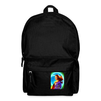 Super Mama! - Rucksack - Schwarz - Vorne