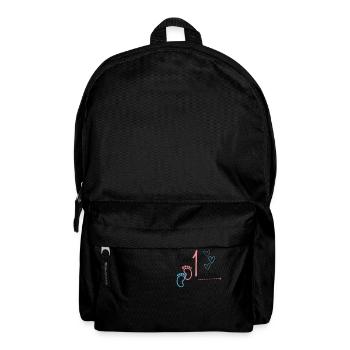 Muttertagsgeschenk Artikel - Rucksack - Schwarz - Vorne