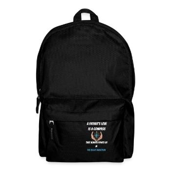 L’amour du Père est une boussole - Sac à dos - noir - Devant