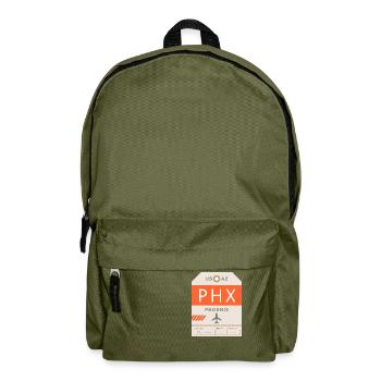 Flughafen Phoenix 1950 - Rucksack - Olivgrün - Vorne