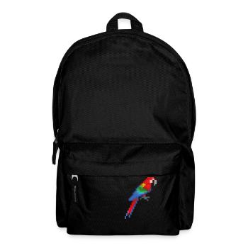 Vogel - Rucksack - Schwarz - Vorne
