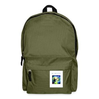Be creative - Backpack - olive green - Front