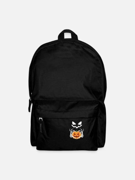 Hellowee/Kürbis/ Skelett/ Liebe - Rucksack - Schwarz