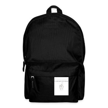 Fünf - Rucksack - Schwarz - Vorne