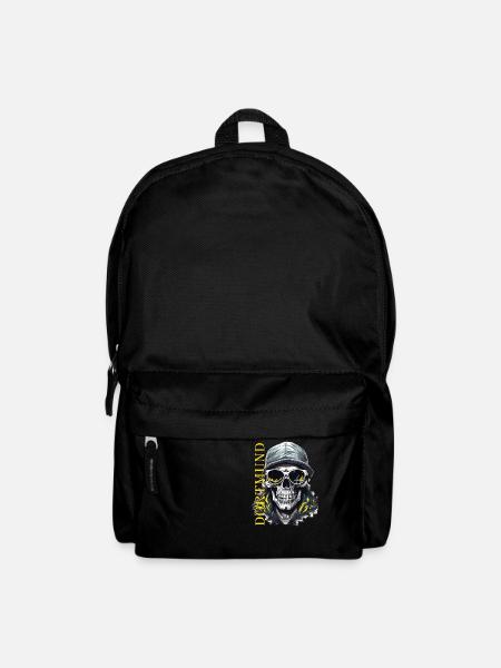Dortmund T-Shirt Dortmunder Bekleidung - Rucksack - Schwarz