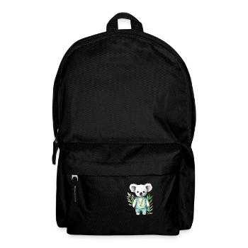 Eucalyptus Dreamer: Koala Tee - Backpack - black - Front