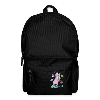 Délice de licorne livresque - Sac à dos - noir - Devant