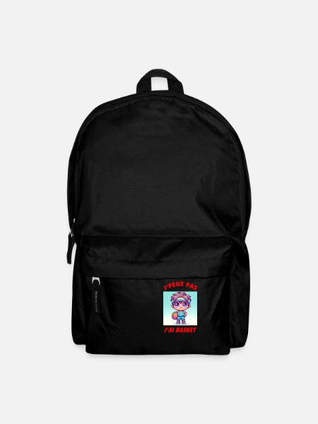 I can't I have sneakers - Backpack - black
