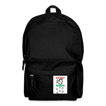 Détecter, révéler. Détecter, révéler. - Sac à dos - noir - Devant