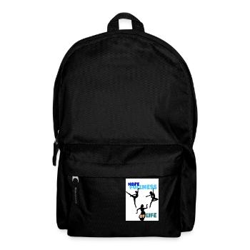 L’espérance de la vie. L’espoir de la vie. - Sac à dos - noir - Devant