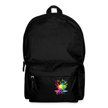 Leben Liebe Bowling - Rucksack - Schwarz - Vorne