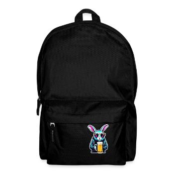 Osterhase / Ostern / Eier / Feiertage / Osterfest - Rucksack - Schwarz - Vorne