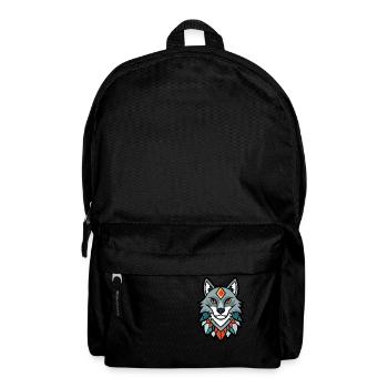 Mahakali Mystischer Wolfskult - Rucksack - Schwarz - Vorne