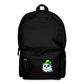 L’adorable harfang des neiges de la Saint-Patrick - Sac à dos - noir - Devant