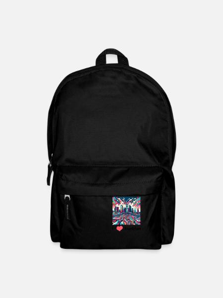 frankfurt - Rucksack - Schwarz