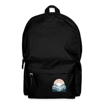 Montagnes - Sac à dos - noir - Devant