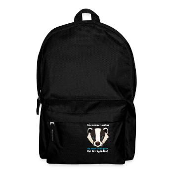 Badger Humor - Backpack - black - Front