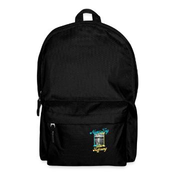 Neuer Tag neue Hoffnung - Rucksack - Schwarz - Vorne