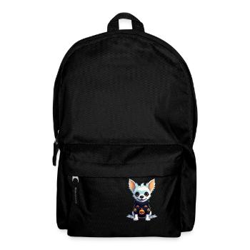 Chihuahua Hallooween Pullover - Rucksack - Schwarz - Vorne