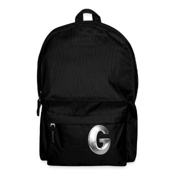 Chrome ,, G " Metallic - Backpack - black - Front