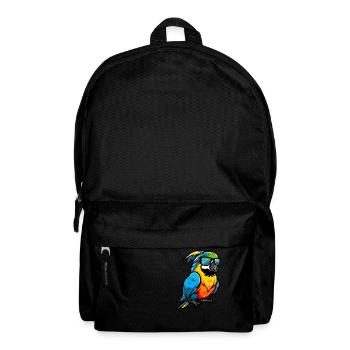 Papagai Comic Cool - Rucksack - Schwarz - Vorne