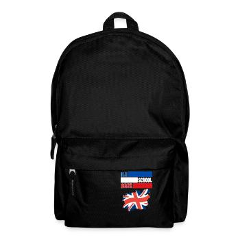 OLD SCHOOL BIKER UK - Backpack - black - Front