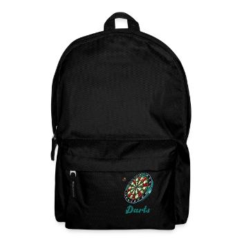 dartscheibe darts - Rucksack - Schwarz - Vorne