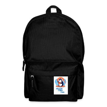 Penguin Coffee Club - Backpack - black - Front
