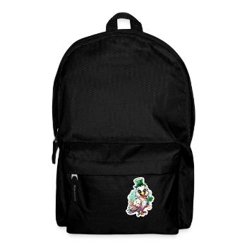 St. Patrick's Day Vogel Geschenk - Rucksack - Schwarz - Vorne