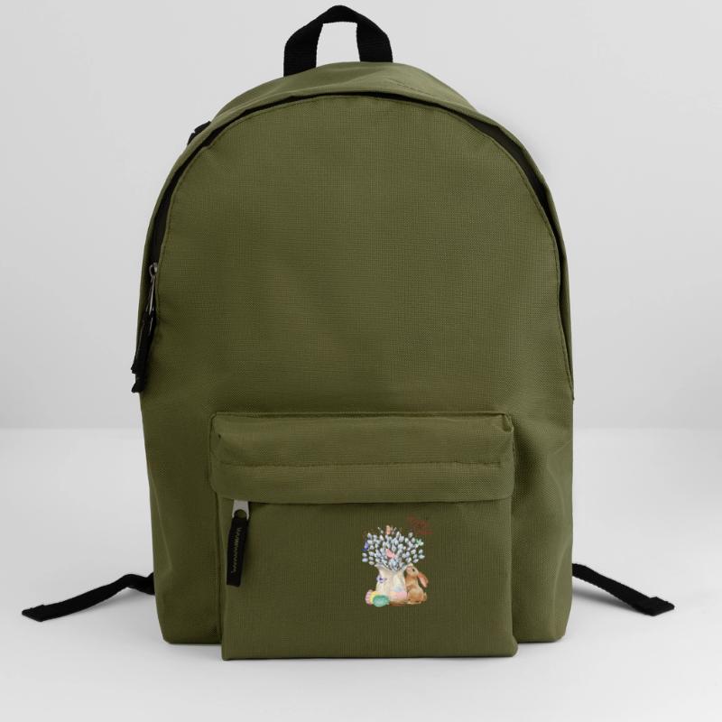 Happy Easter - Willow with Easter Eggs Backpack