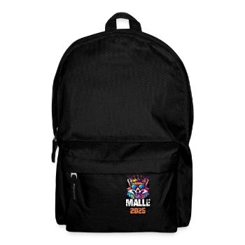 Malle 2025 Urlaub Fuchs - Rucksack - Schwarz - Vorne