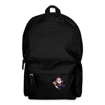 Toucan oiseau Père Noël - Sac à dos - noir - Devant