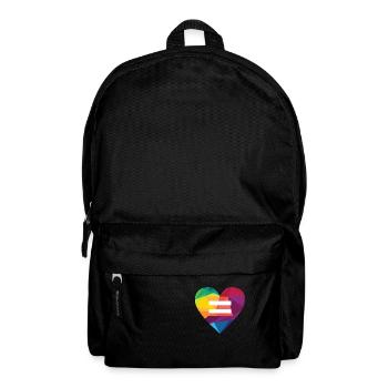 Gay Pride Schwul Lesbisch LGBT LGBTQ Geschenk - Rucksack - Schwarz - Vorne