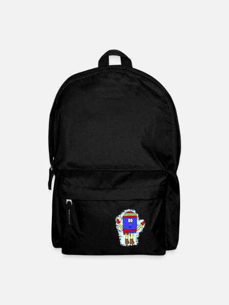 Winter Mutism Design - Backpack - black