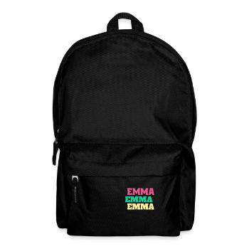 Emma Birthday Gifts Emmachen First Name - Backpack - black - Front