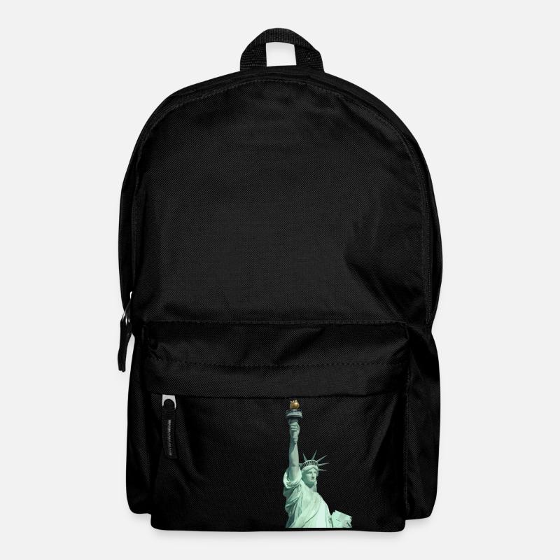 Statue de la Liberté Illustration - Sac à dos - noir