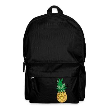 Pineapple & Fun - Backpack - black - Front